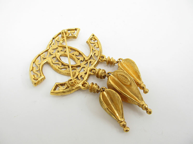 楽天市場】CHANEL(シャネル) ブローチ 1995年秋冬コレクション ココ