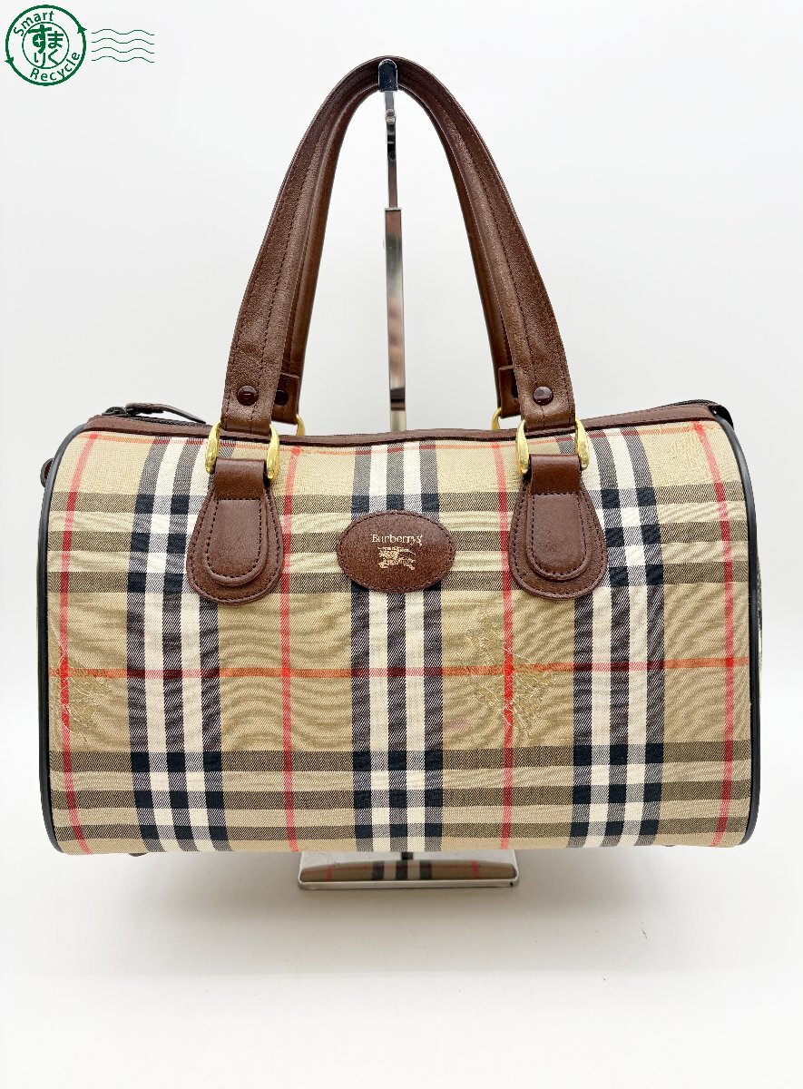 Yahoo!オークション -「バーバリー ノバチェック バッグ」の落札相場