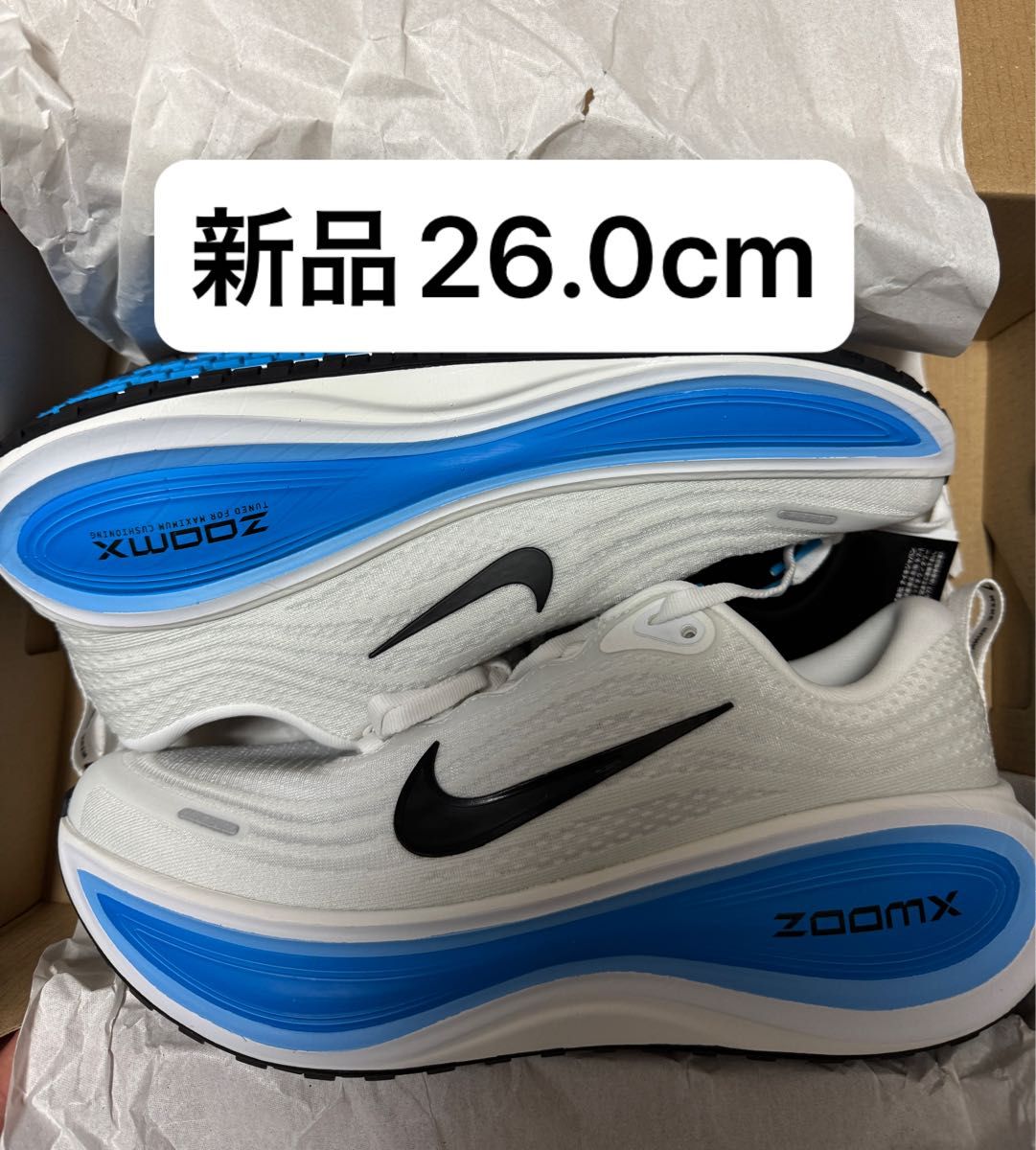 新品未使用 ナイキ ボメロプラス 26 0cm ランニングシューズ Nike