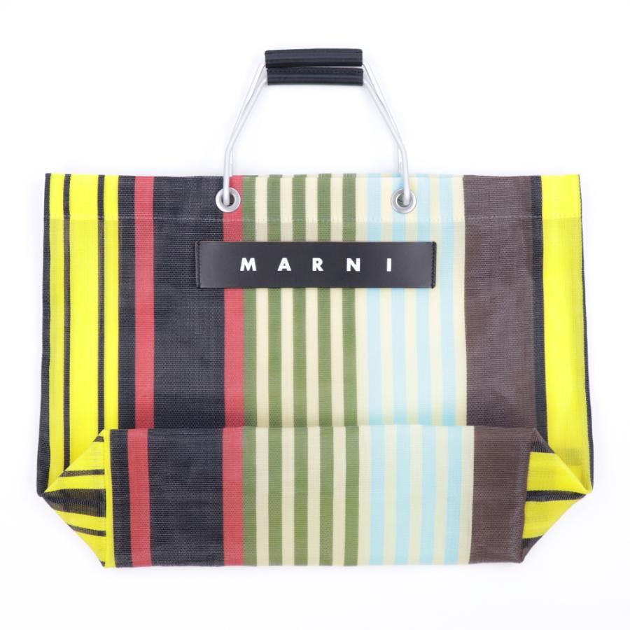 MARNI（マルニ） マルニフラワーカフェ トートバッグ ストライプ