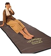 Amazon | 【日本製】岩盤浴ヒートマット ブラウン エステ 遠赤外線