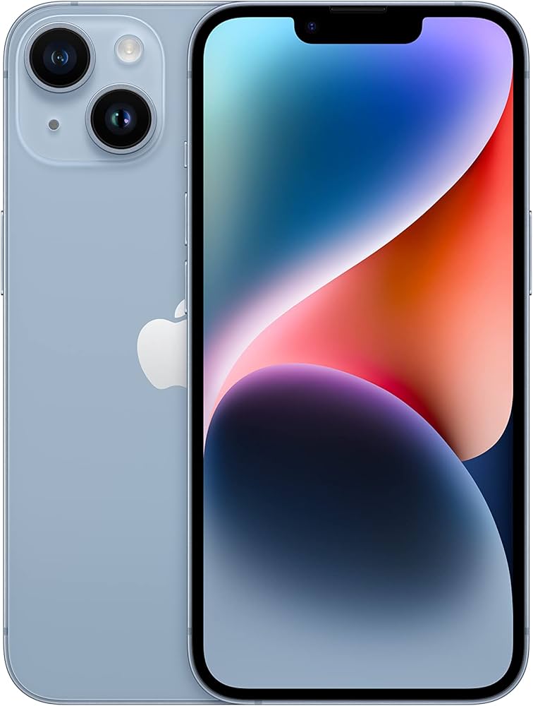 Amazon | 【整備済み品】 Apple iPhone 14 256GB ブルー SIMフリー 5G