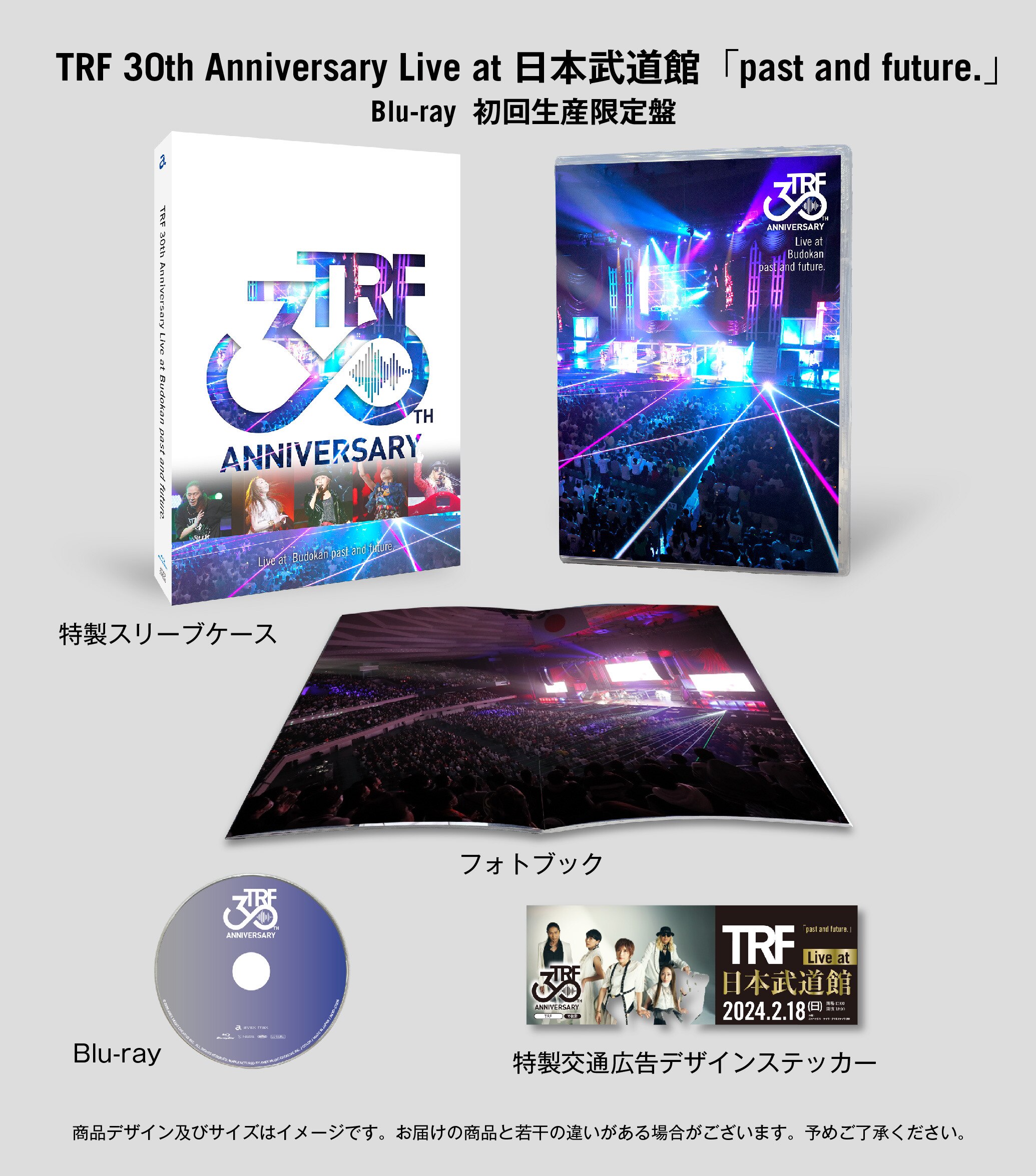 30周年記念ライブ”TRF 30th Anniversary Live at 日本武道館『past and