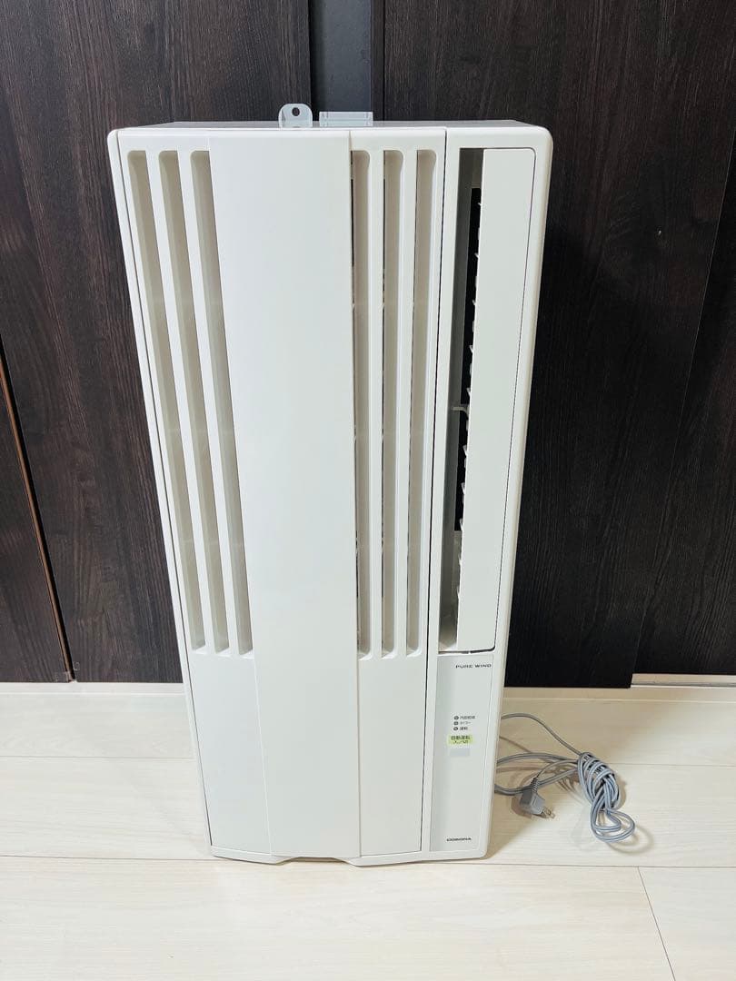 [極美品✨高年式]CORONA 窓用エアコン(21年製)冷暖房機能付き コロナ 窓用エアコン 冷暖房兼用[ホワイト] CWH-A1823R(W) 1台（直送品