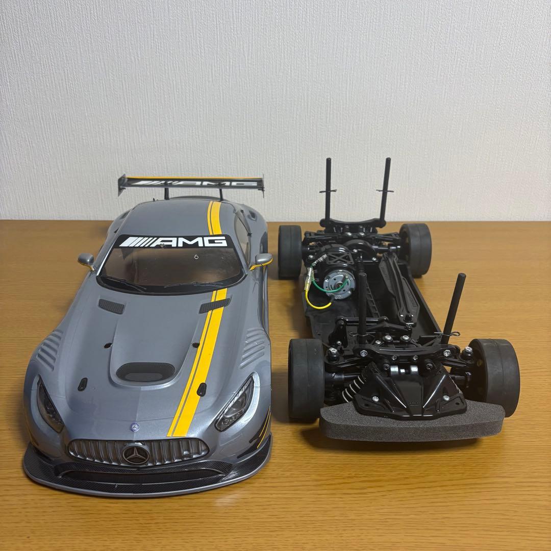 ホビーラジコン TAMIYA TT02 MERCEDES-AMG GT3 Amazon.com: TAMIYA Mercedes-AMG GT3 4 Wheel Drive On Rd TT-02