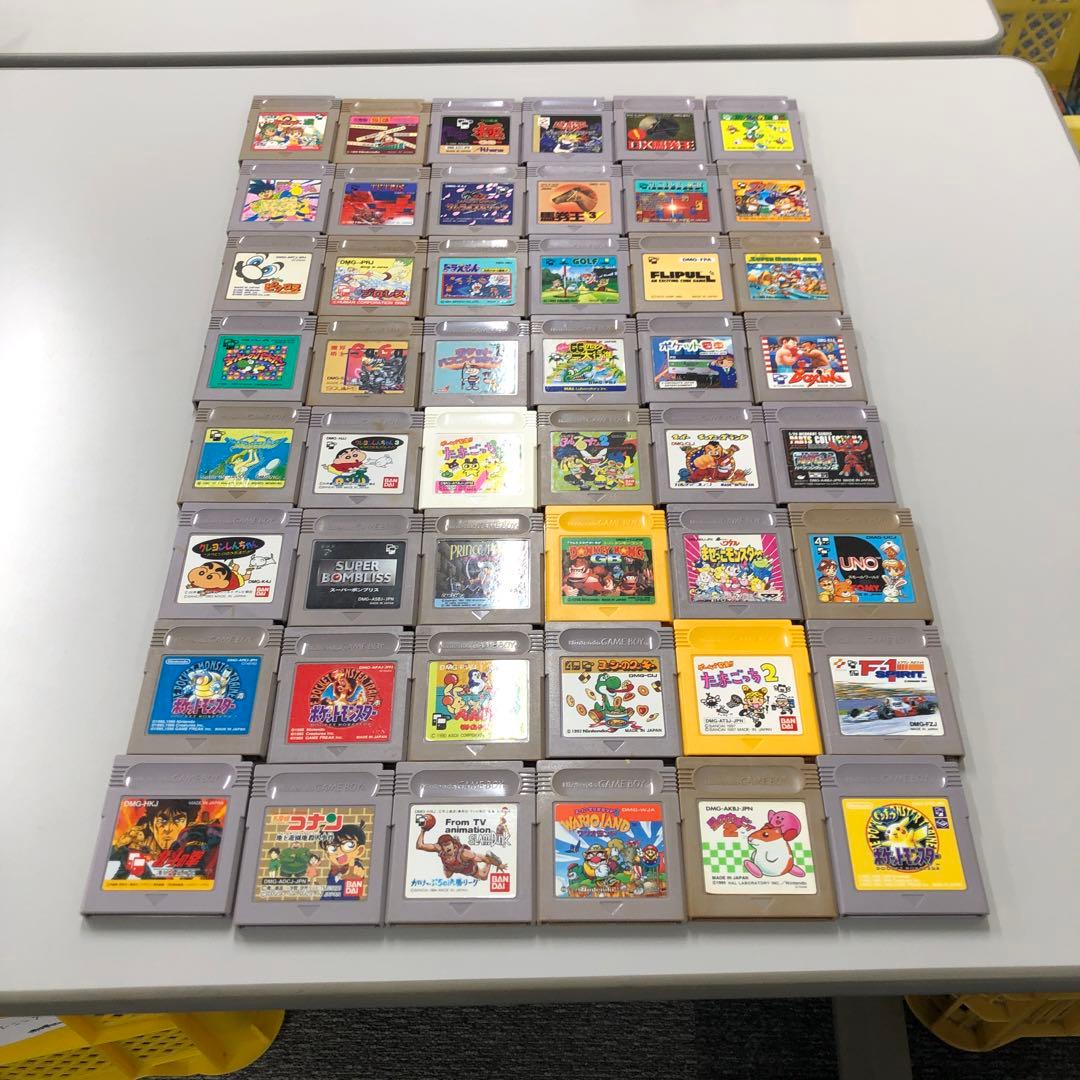 NO.1362　ゲームボーイ　４８枚セットまとめ売り　GB版 NO.1362 ゲームボーイ 48枚セットまとめ売り GB版