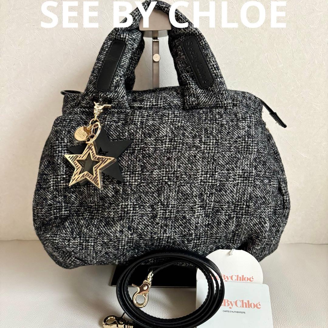 【未使用保管品】【シーバイクロエ】ツイード ジョイライダー 2wayバッグ 楽天市場】シーバイクロエ ジョイライダー 2wayの通販