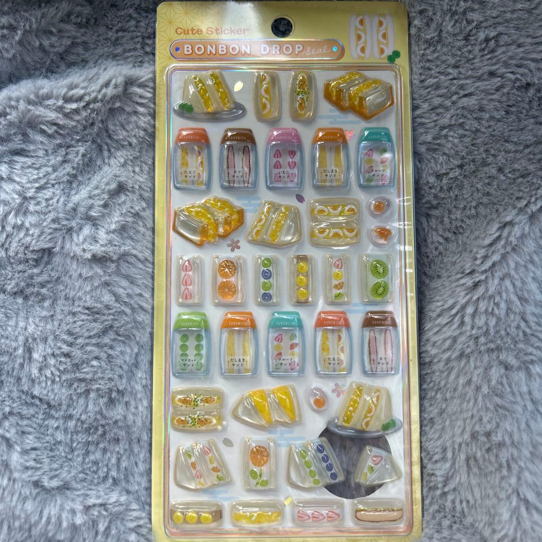 新作】BONBON DROPシール たまごサンド ボンドロ正規品 - メルカリ