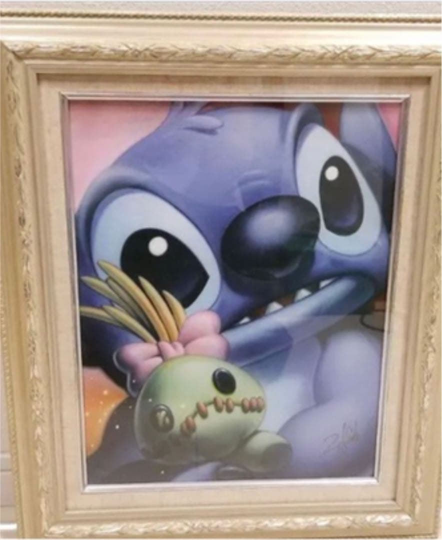 スティッチ　版画 楽天市場】【取寄せ】 ディズニー US公式商品 スティッチ リロと