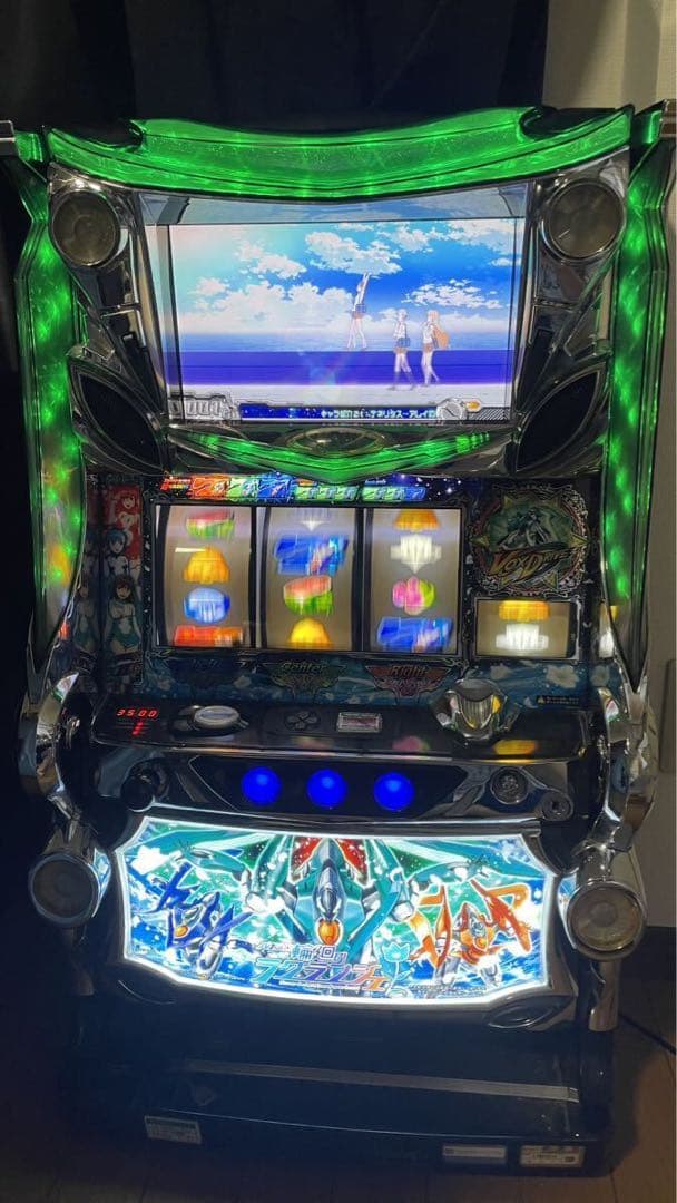 【本日限定値引き】パチスロ 輪廻のラグランジェ 実機 サミー 輪廻のラグランジェ実機 【コイン不要機付き】