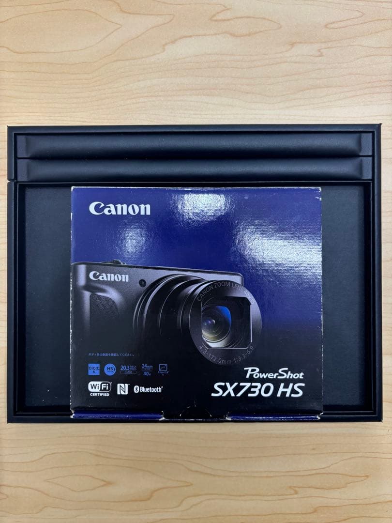 【極美品】Canon PowerShot SX730 HS 本体と付属品 Canon PowerShot SX730 HS Digital Camera (Black) 1791C001 B&H