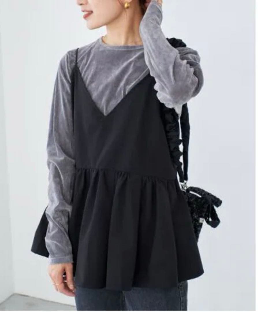 may　新品タグ付き　IENAグログラン キャミブラウス　イエナ グログラン キャミブラウス | イエナ(IENA) | マルイウェブチャネル