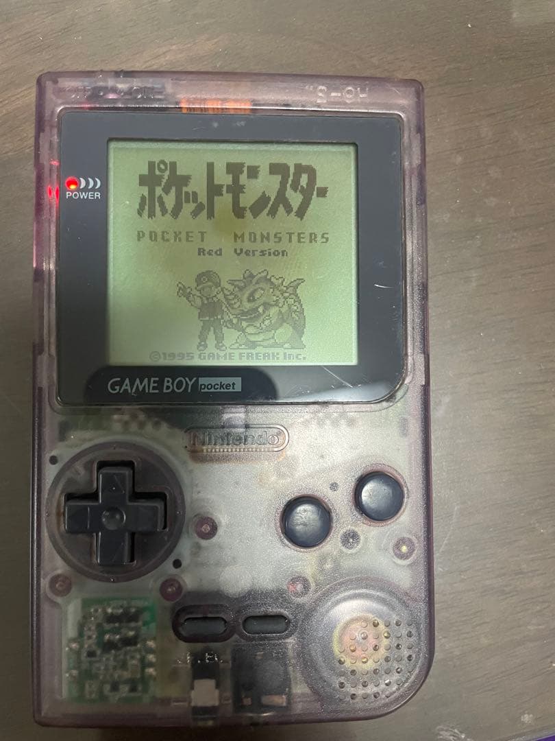 ⭐️箱付き ゲームボーイポケット クリアパープル ⭐️箱付き ゲームボーイポケット クリアパープル - メルカリ