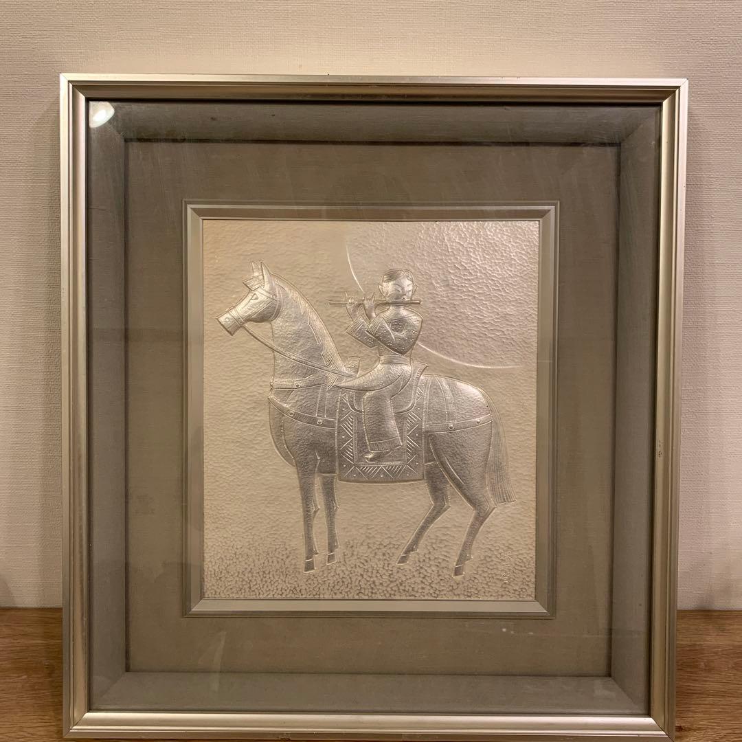 アンティーク　人間国宝・金森映井智作品　パネル額／静韻　500限定 m82234254209_1.jpg?1674372410