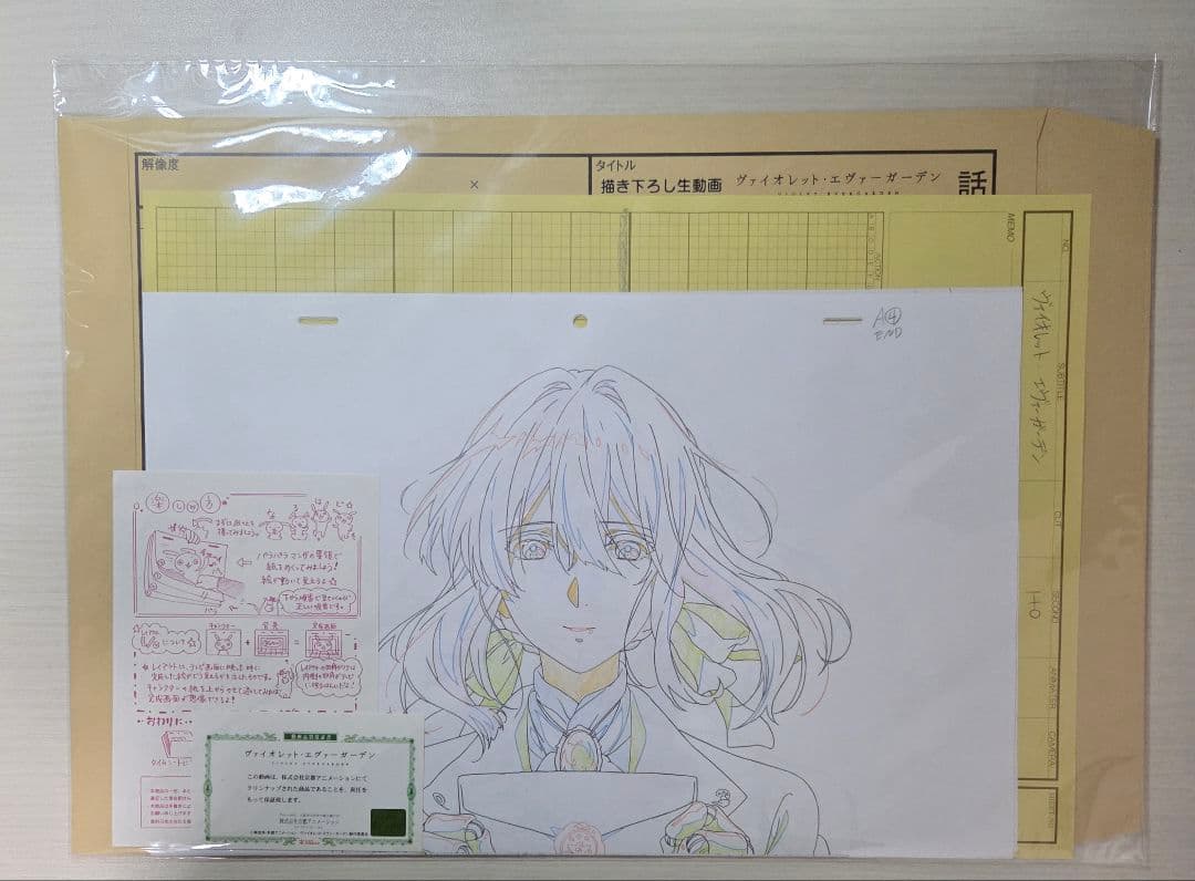 ヴァイオレット・エヴァーガーデン　描き下ろし生動画 ヴァイオレット・エヴァーガーデン 描き下ろし 生動画 京都