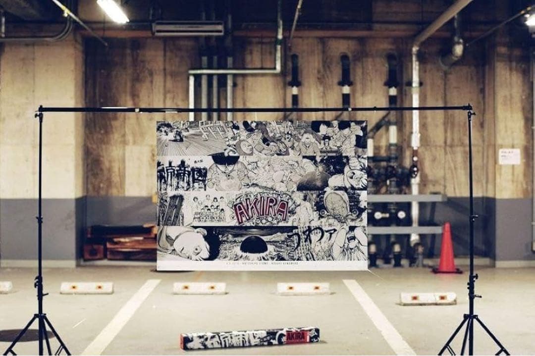 AKIRA ART WALL 大友克洋　河村康輔 大友克洋氏×河村康輔氏の巨大コラージュ作品を展示 AKIRA ART OF WALL